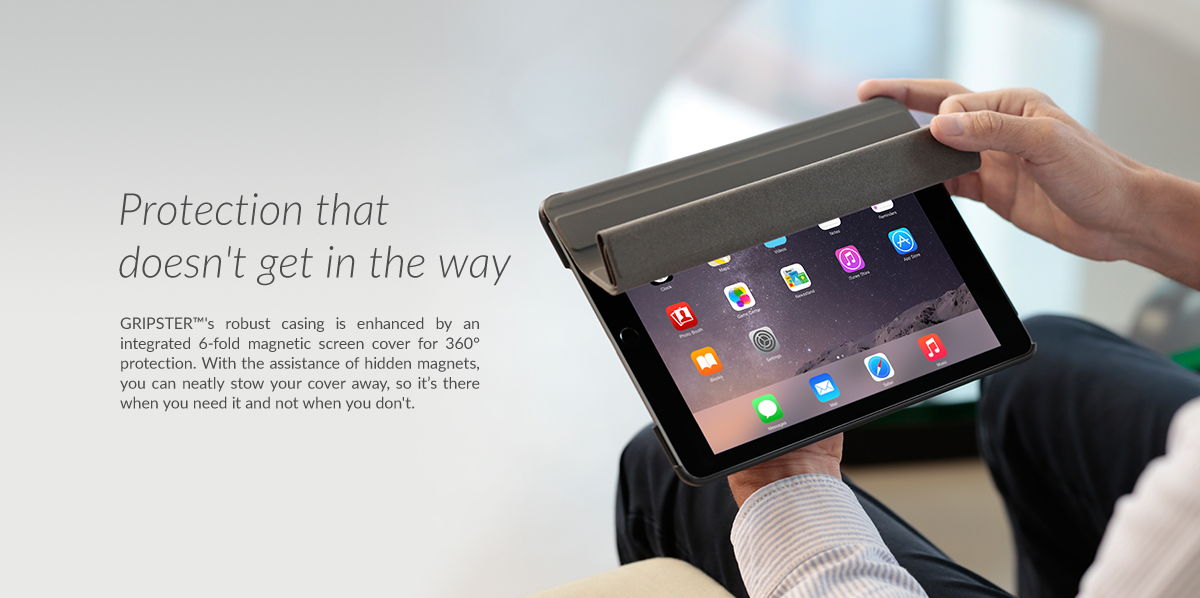 Native Union Gripster Wrap Leather Case iPad Mini Retina NUH301